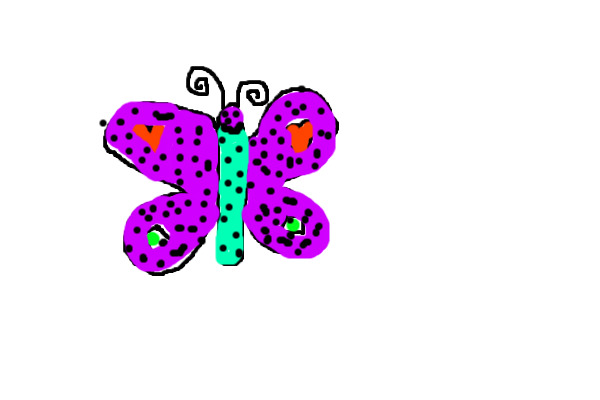 Spotty butterfly