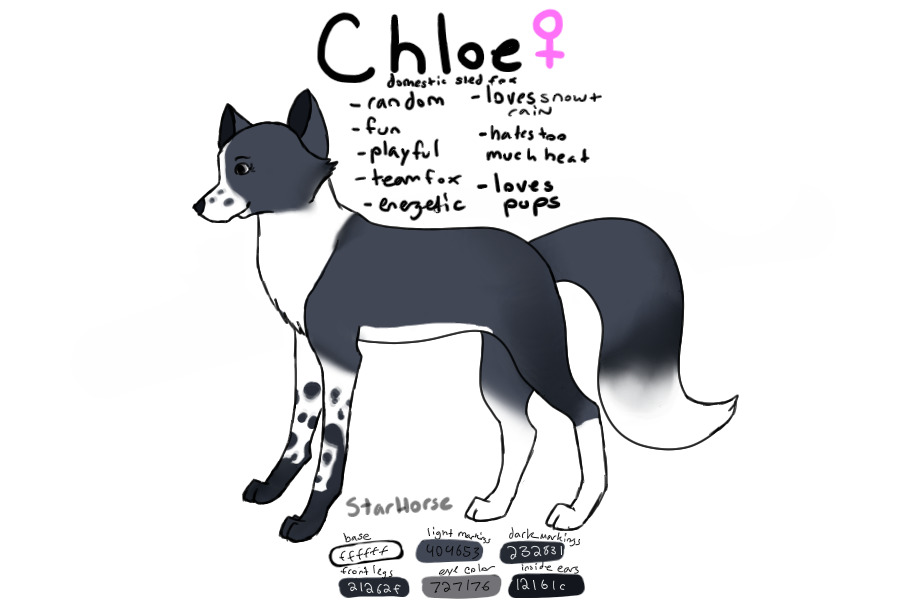 Chloe ~ Fox Sled Team