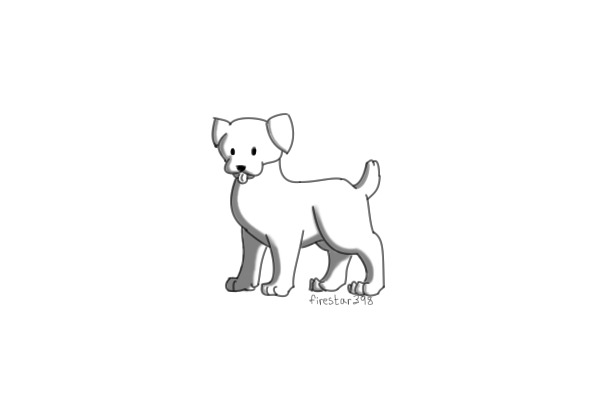 A PUPPY YEY