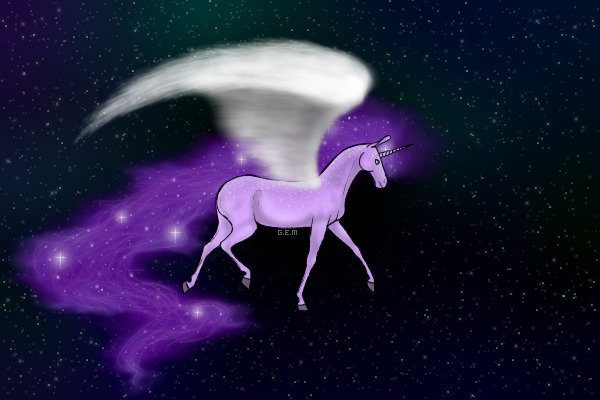 Galaxy Maned Horse