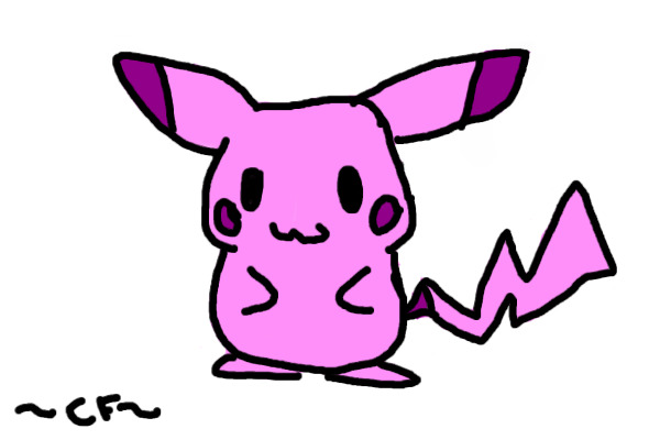 Pink Pikachu, lolwhut. x3