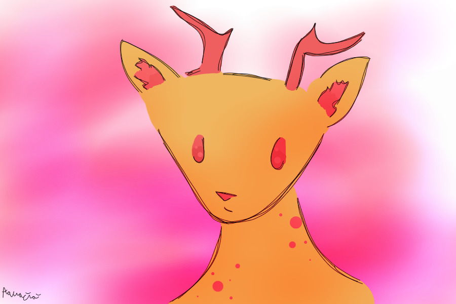 Bright deer smart deer