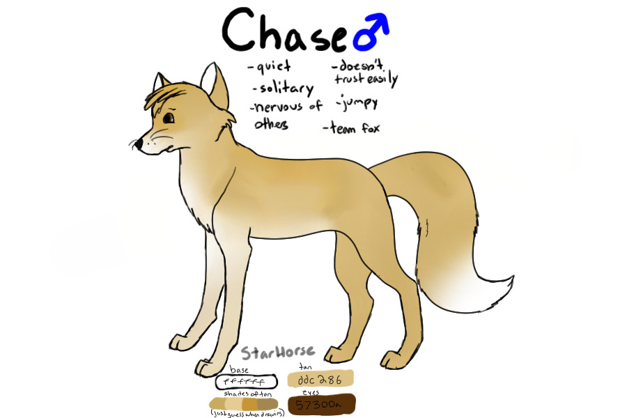 Chase ~ Sled Fox