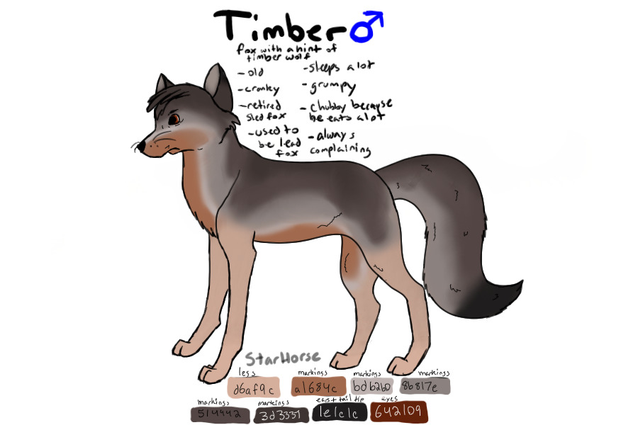 Timber ~ Sled Fox Team