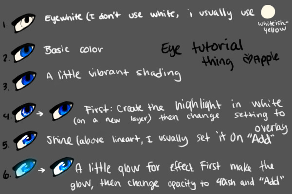 Eye Tutorial + Glow tutorial inside