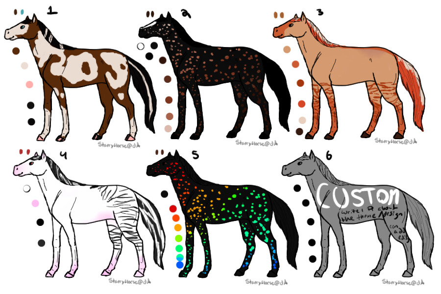 Horse designs 1