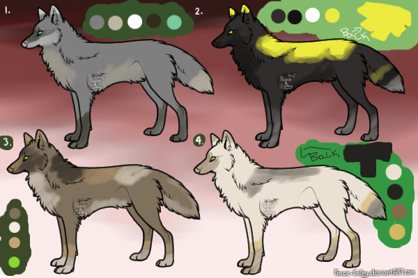 Wolves (First come first serve only one per person)