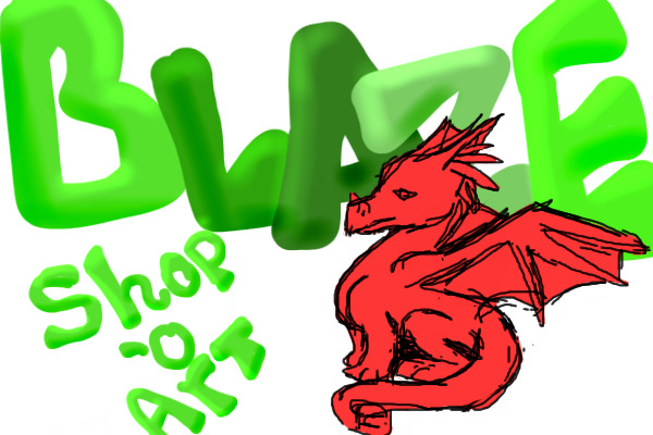 Blaze's art shop