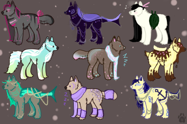 Finished Adoptables!