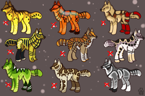 Characters for adoption!