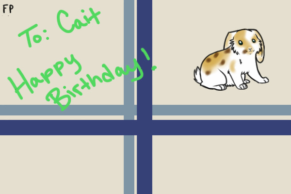 Happy Birthday - Cait