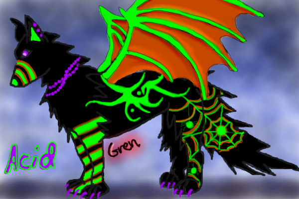 gemini-girl adopted Demented Wolf!