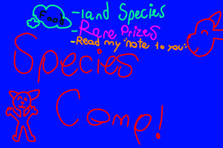 Species Comp (create my species)  -WIN RARES