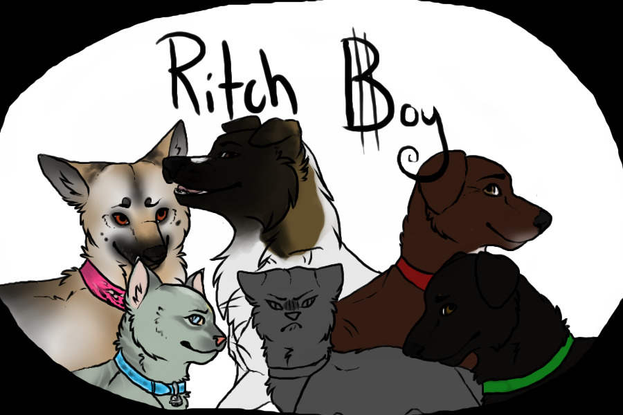 Ritch Boy -- Comic based off real-life pets