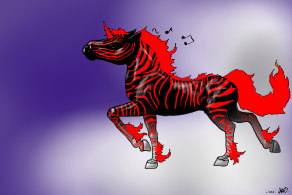 Demonic Zebra