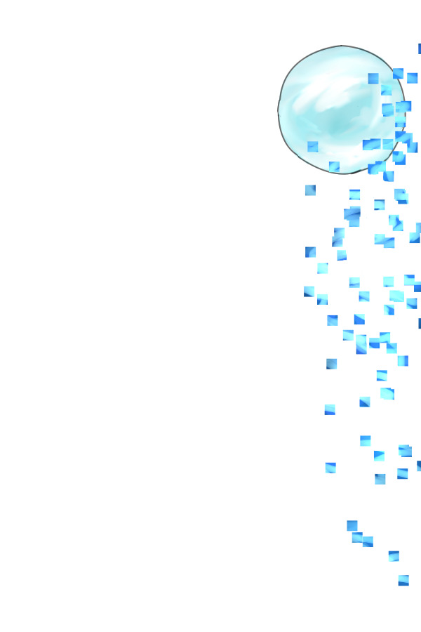 tryout art for a marble cat