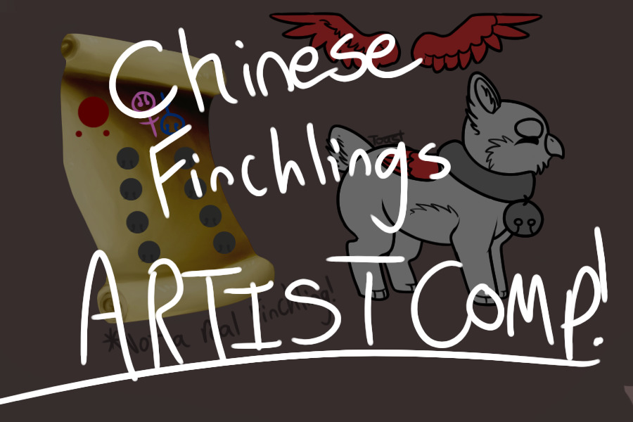 Chinese Finchling Artist Comp! ♥ WINNERS (pg 6)