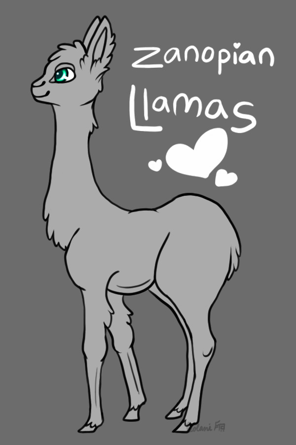 * Zanopian Llama Artist Competition *
