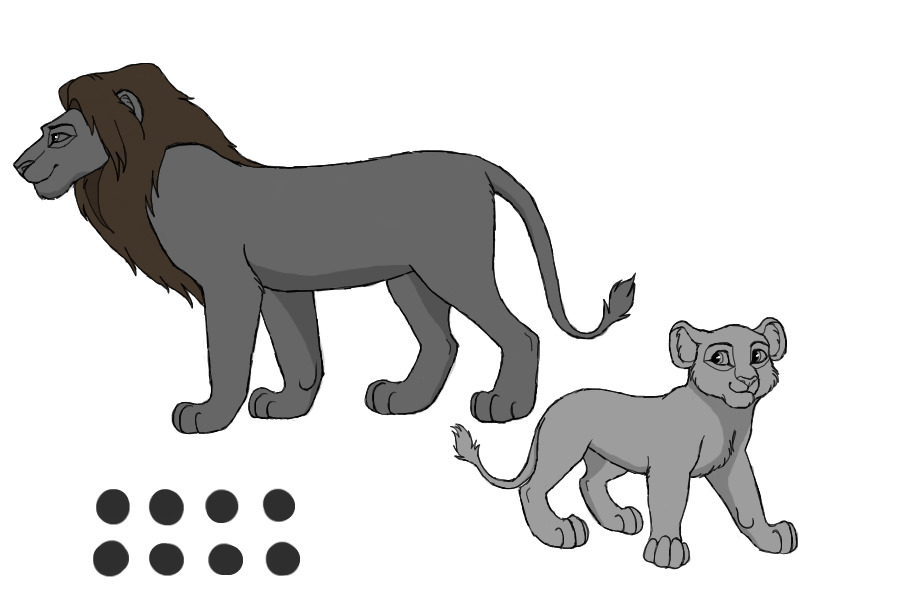 Lion Ref -commission-