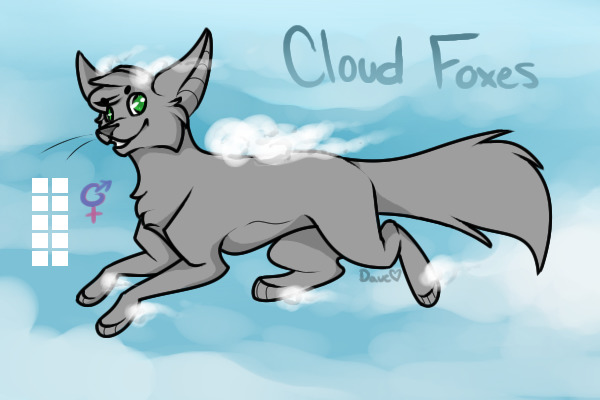☁Cloud Foxes☁ Open! Artist comp now available to edit!