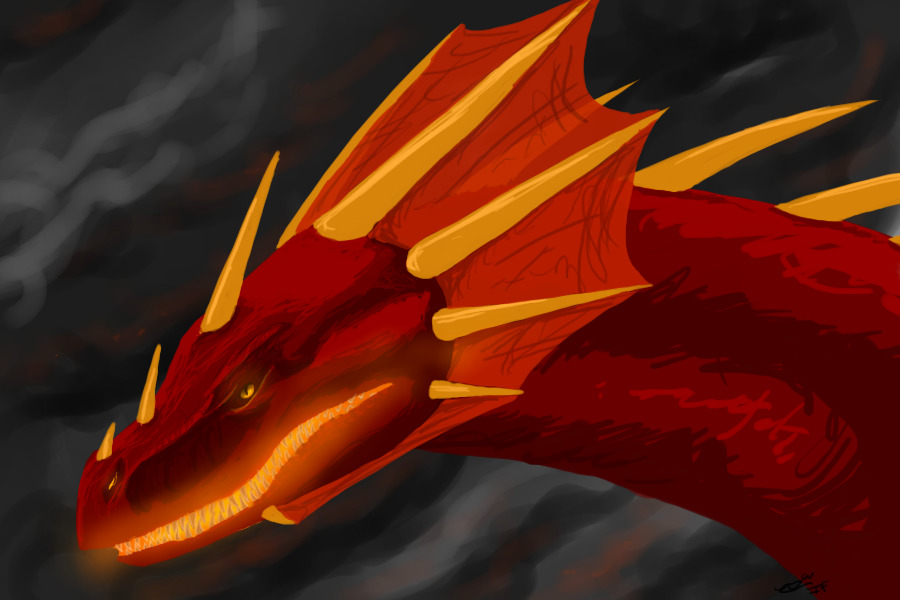 King of dragons, concept #2 headshot