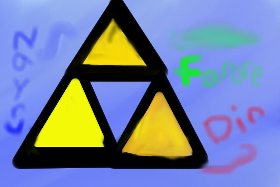 Triforce & The 3 Golden Godesses