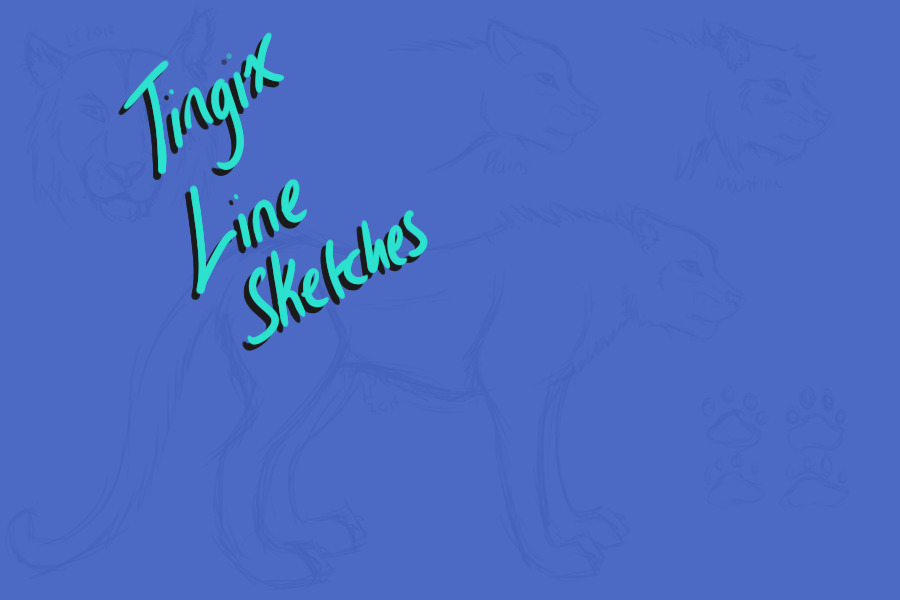 Tingix Line Sketches | For ImmyWimmy1