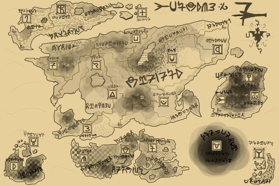 Map of Kingdom of Ak