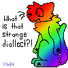 What is that strange diallect?