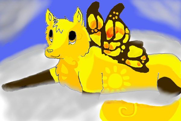 A Butterfly wolf *Please move to Begginers!*