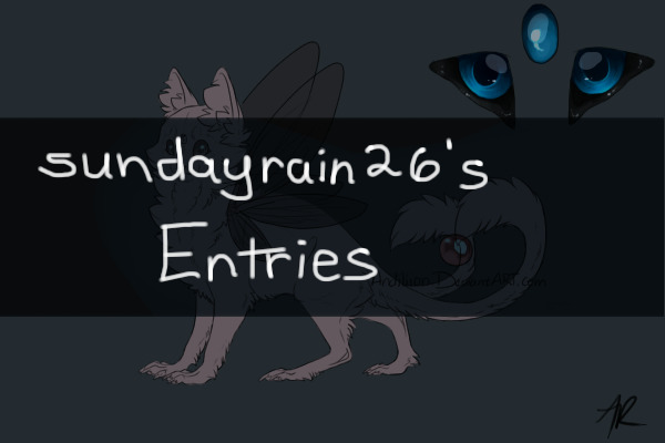 Sundayrain26's Entries
