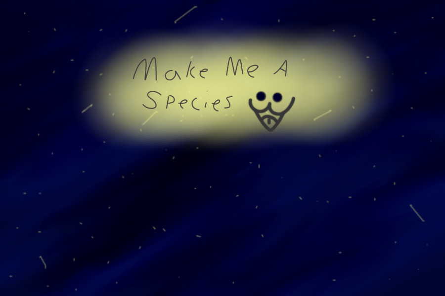 Make me a species! (Winners announced)