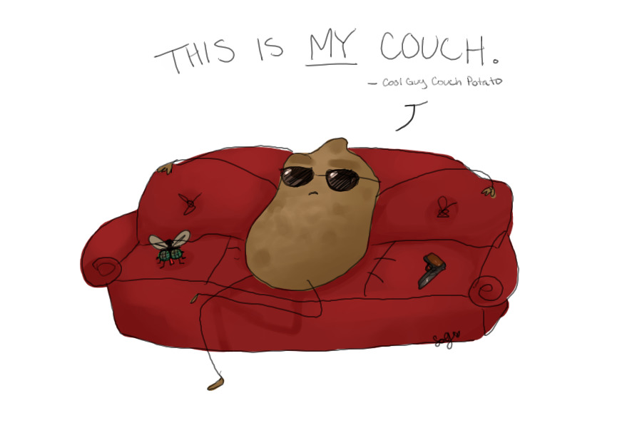 this is MY couch