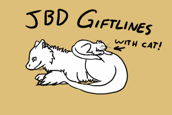 JBD Giftlines (with cat!)