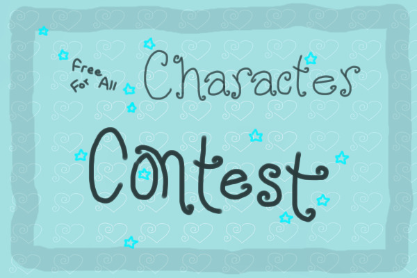 Free For All Character Contest (oekaki version)