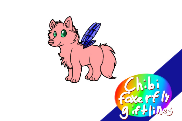 Chibi foxerfly gift lines!