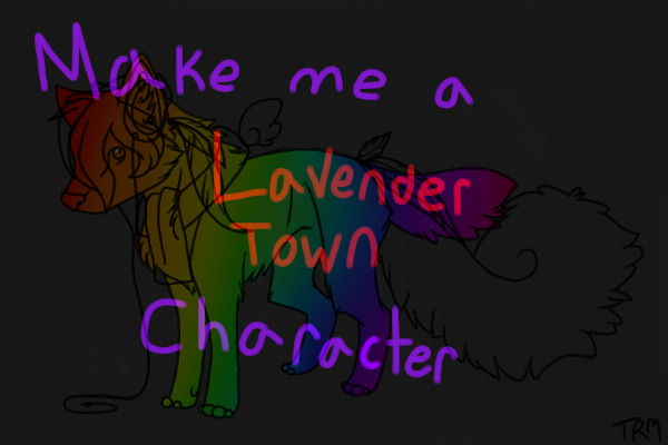 Make me a Lavender Town character