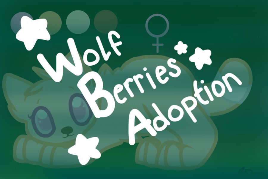 ♫ Wolf Berries Adoption Center ♫