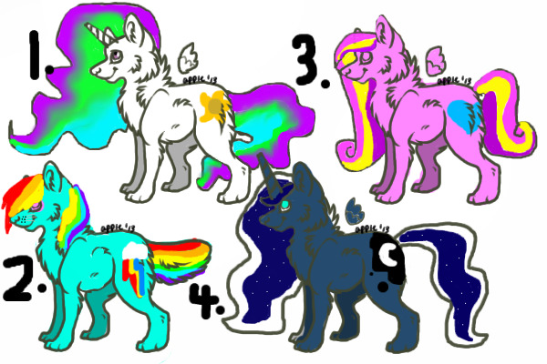 Pup adotions 4# Pony pup special!