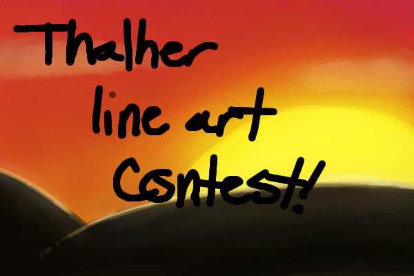 Thalher Line Art Contest (Closed please do not delete)