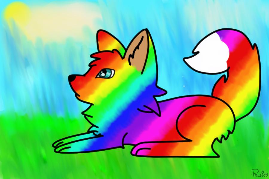 Rainbow Fox