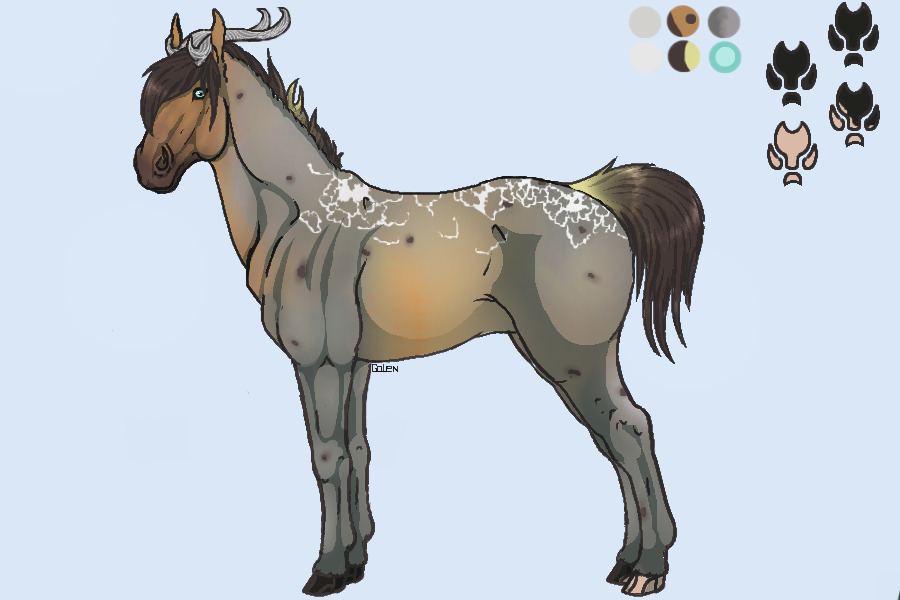 FAE - Bay Roan - Charboo's Custom