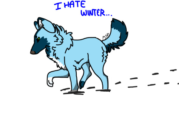 I hate winter
