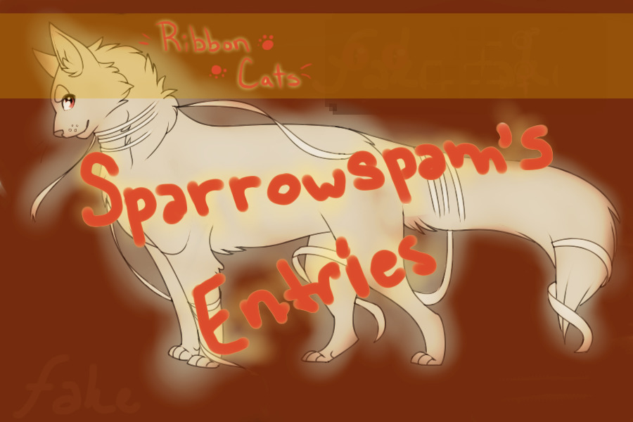 Sparrowspam's ribbon cat full artist entries
