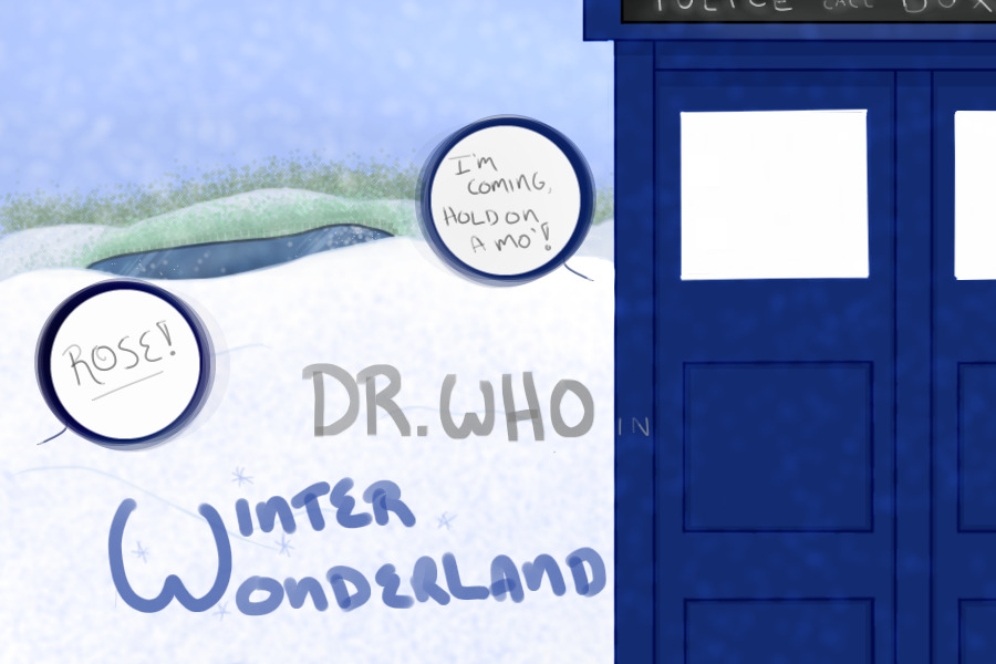 dr. who in WINTER WONDERLAND {cover}
