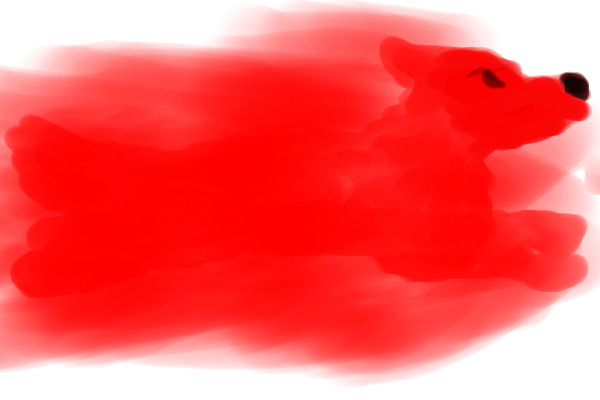 Fire wolf