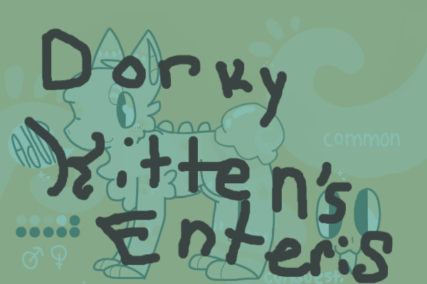 Dorky Kitten Entries