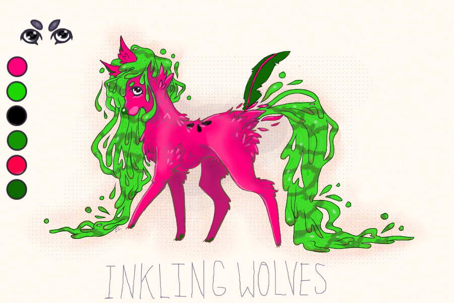 Inkling wolf #6