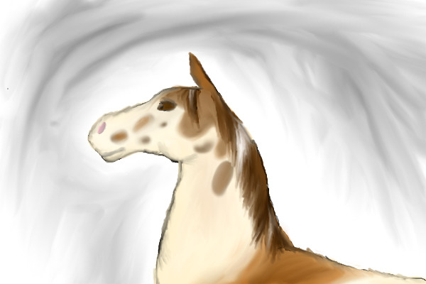 Smokey Horse By Smudgewolf