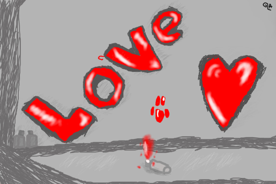 Love ♥ - Graffiti art?